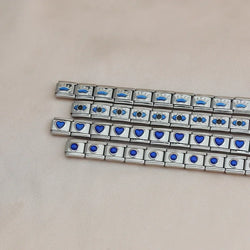 Silver Blue Original Bracelet