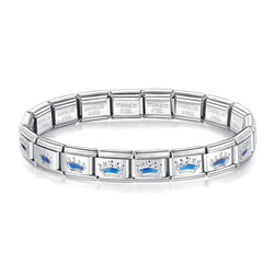 Silver Blue Original Bracelet